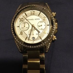 Michael Kors gold tone watch